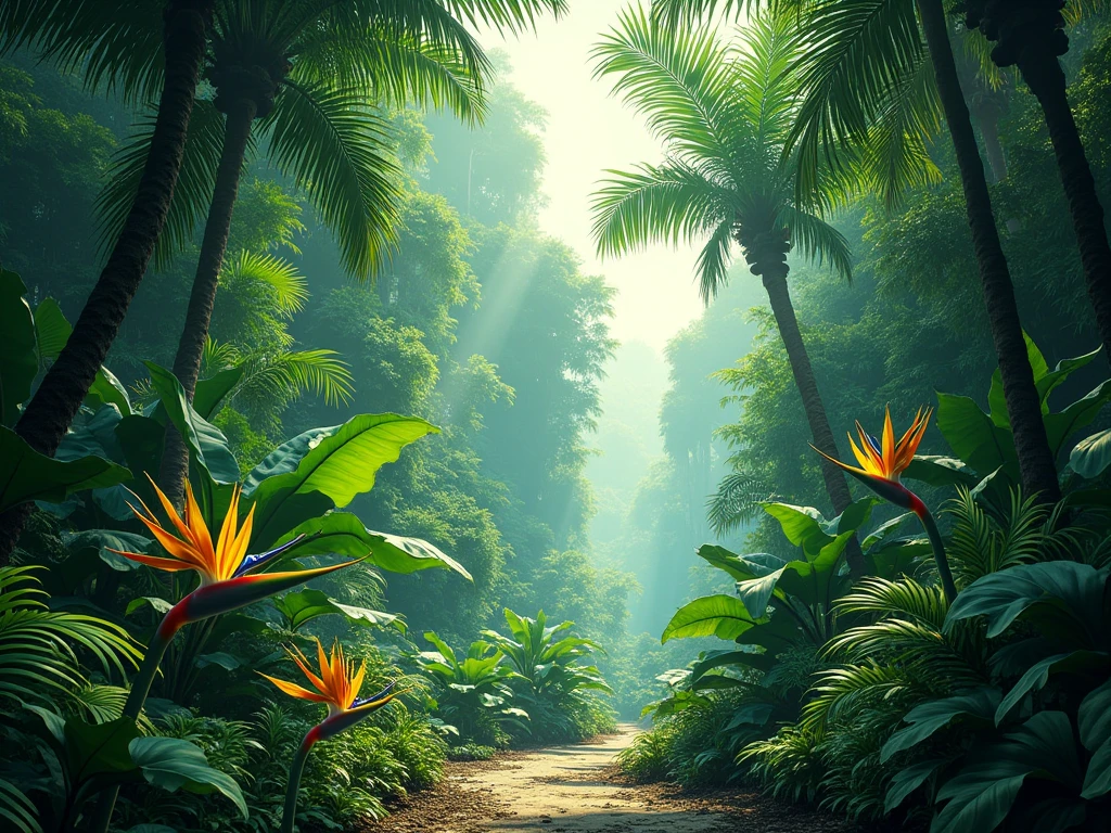 Tropical Paradise Floral Zone